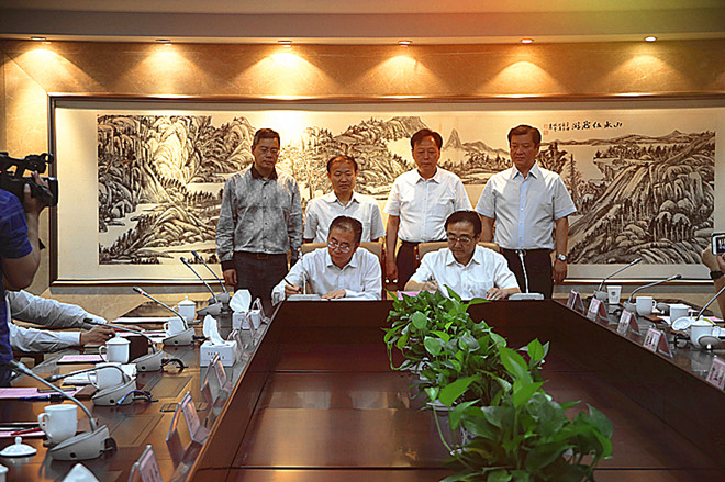 我校与莱阳市建立全面合作关系
